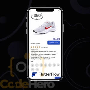 Visualização de Produto em 360° no FlutterFlow