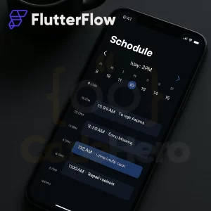 Template de Agendamento para Flutterflow