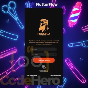 Aplicativo de Barbearia Completo com Agendamento