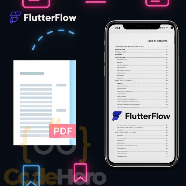 Impressão de Múltiplas Páginas em PDF para FlutterFlow