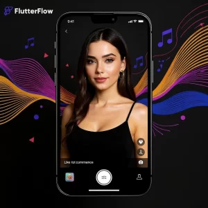 Clone do TikTok para Flutterflow